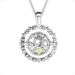 Fancy Flip Pendant in 925 Sterling Silver