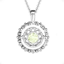 Fancy Flip Pendant in 925 Sterling Silver
