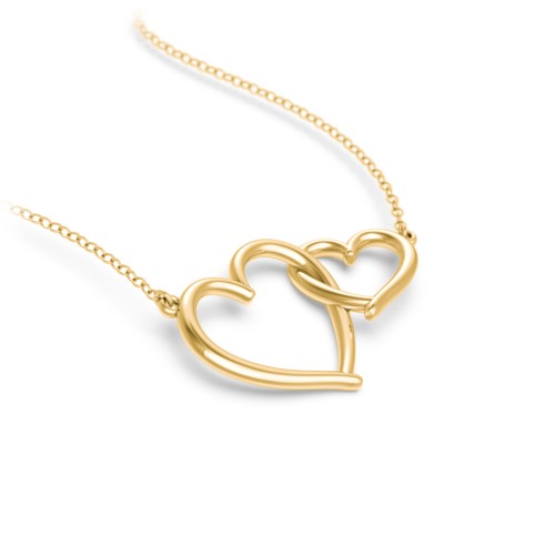 Linked Hearts Pendant