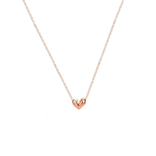 Puffed Heart Pendant