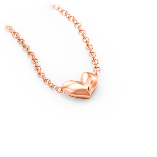 Puffed Heart Pendant