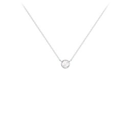 Bezel Set 3mm Gemstone Pendant