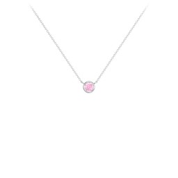 Bezel Set 3mm Gemstone Pendant
