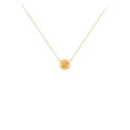 Bezel Set 4mm Gemstone Pendant