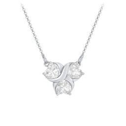 Love and Kisses 3 Gemstone Pendant