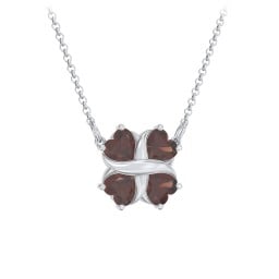 Love and Kisses 4 Gemstone Pendant