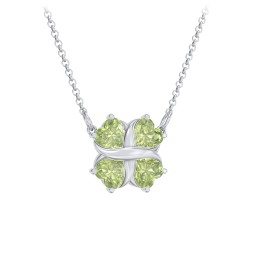 Love and Kisses 4 Gemstone Pendant