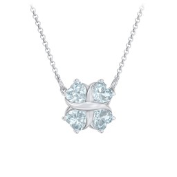 Love and Kisses 4 Gemstone Pendant