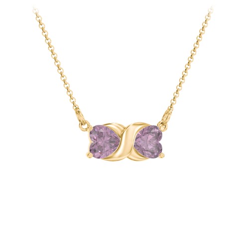 Love and Kisses Gemstone Pendant
