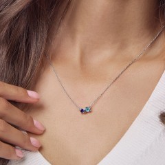 Love and Kisses Gemstone Pendant