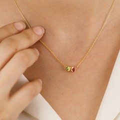 Love and Kisses Gemstone Pendant