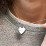 Engravable Heart Photo Locket Necklace