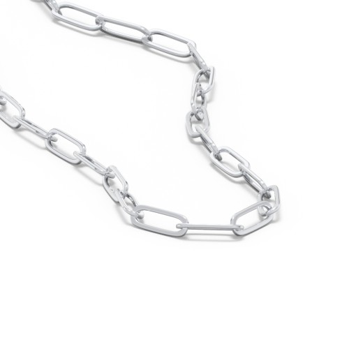 18" Bold Paper Clip Chain Necklace – Sterling Silver
