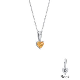 Engravable Generations Stacking Hearts Pendant - 1