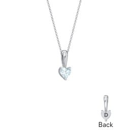 Engravable Generations Stacking Hearts Pendant - 1