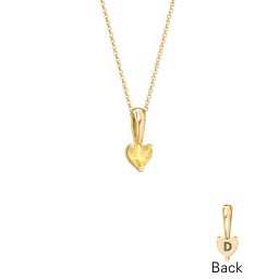 Engravable Generations Stacking Hearts Pendant - 1