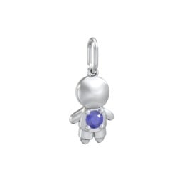 Little Boy Charm with Gemstone