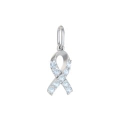 Pavé Awareness Ribbon Charm