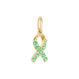 Pavé Awareness Ribbon Charm