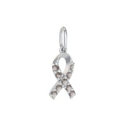 Pavé Awareness Ribbon Charm
