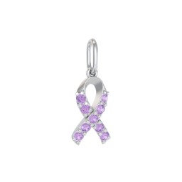 Pavé Awareness Ribbon Charm