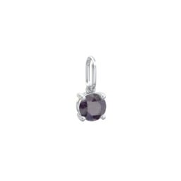 Round Gemstone Charm