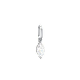 Marquise Gemstone Charm