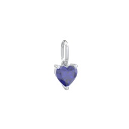 Heart Gemstone Charm