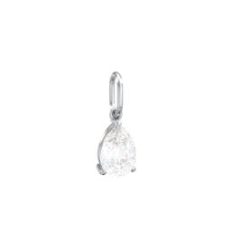 Pear Gemstone Charm