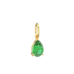 Pear Gemstone Charm