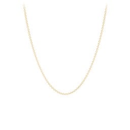 Premium Gold Diamond Cut Cable Chain - 14" with 2" Extender