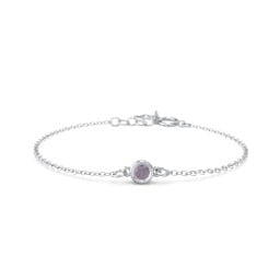 Kids and Baby Bezel Set Birthstone Bracelet