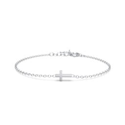 Kids and Baby Cross Charm Bracelet