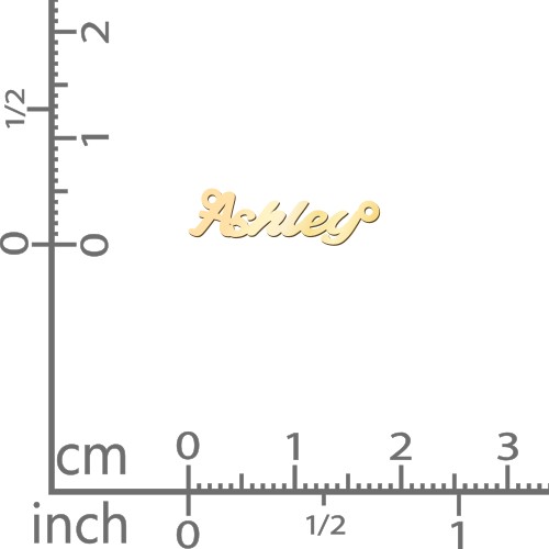 Kids Dainty Personalised Name Necklace