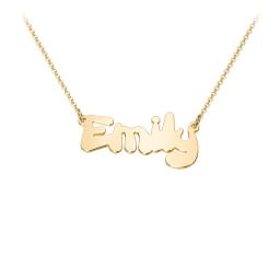 Kids Personalised Bubble Name Necklace