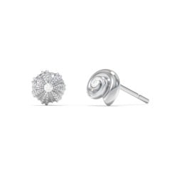Ocean Collection Studs With Accent - Pair