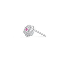 Ocean Collection Single Stud With Accent - Sea Urchin