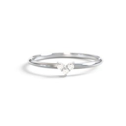 Dainty Stackable Cluster Accent Ring