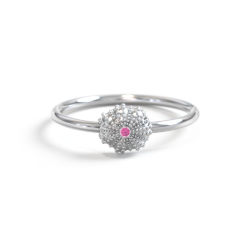 Sea Urchin Ring With Accent