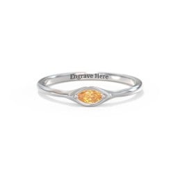 East-West Marquise Ring