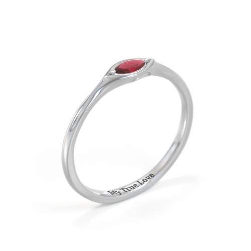 East-West Marquise Ring