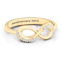 Infinity Accent Ring