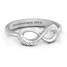 Infinity Accent Ring