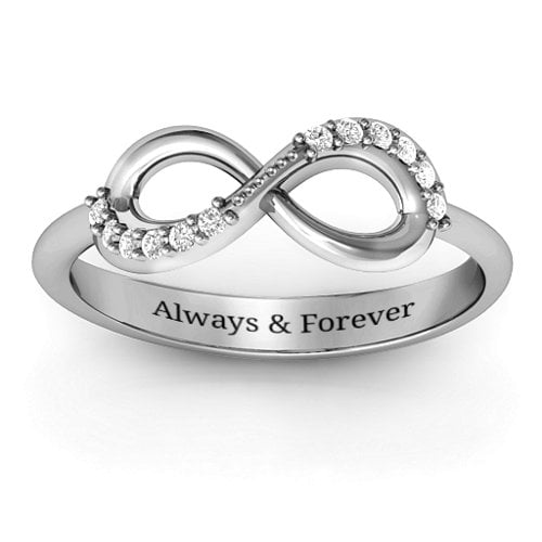 Infinity Accent Ring