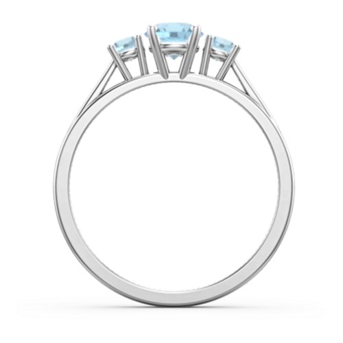 Three Stone Eternity Ring