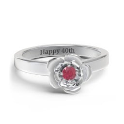 Flourish Rose Ring