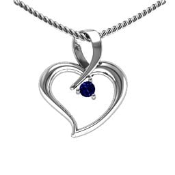 Twist Heart Pendant