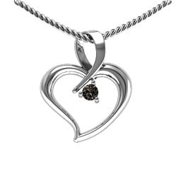 Twist Heart Pendant