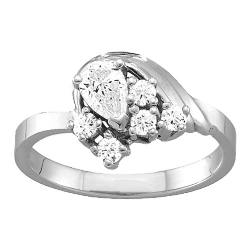 3-9 Stones Swan Ring