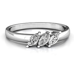 Grand Marquise Trio Ring